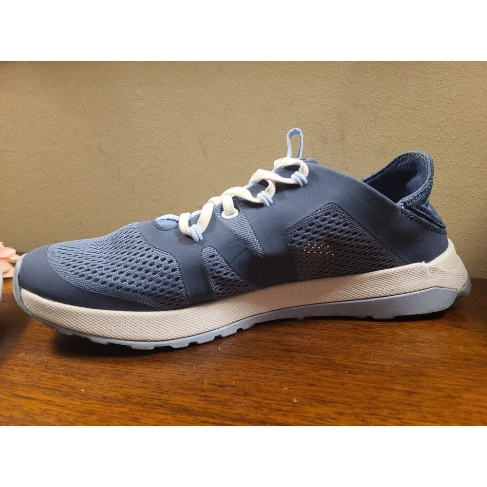 OluKai Huia Womens Athletic Slip On Sneakers Blue 20492-VNZC Size US 8.5 EU 38.5